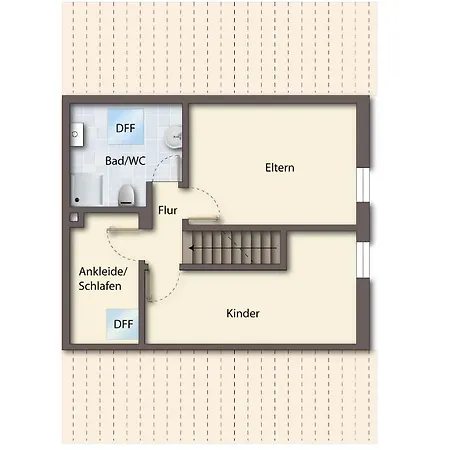 شقة Deichhaus - Deichwohnung