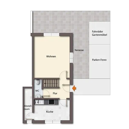 Deichhaus - Deichwohnung Neßmersiel